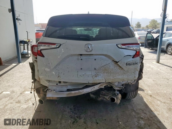 2020 Acura RDX Technology with VIN 5J8TC1H50LL005861, listed as a Copart auction lot 60328165 with 68,602 mi miles and Salvage title. Bid and sale history available at DreamBid. Image 6.