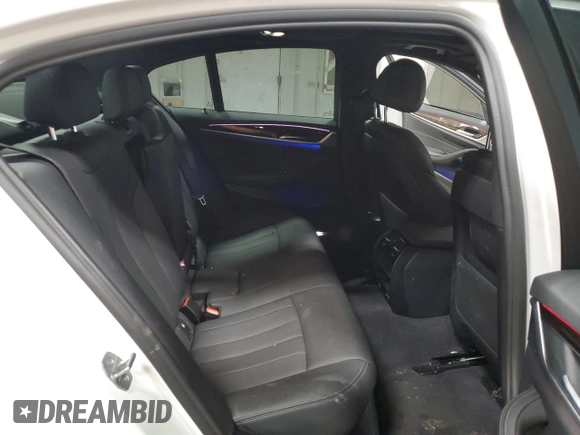 2022 BMW 5 Series 530i xDrive with VIN WBA13BJ04NWX53277, listed as a Copart auction lot 52606425 with 54,944 mi miles and Salvage Title. Bid and sale history available at DreamBid. Image 10.