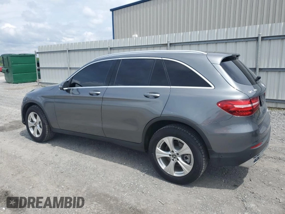 2018 Mercedes-Benz GLC with VIN WDC0G4JB3JF413316, listed as a Copart auction lot 54833015 with 120,246 mi miles and Clean Title. Bid and sale history available at carsss.com. Image 2.