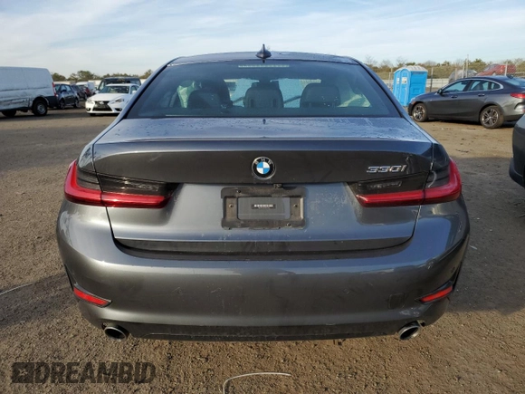 2021 BMW 3 Series 330i with VIN 3MW5R1J09M8C11559, listed as a Copart auction lot 71720262 with 36,950 mi miles and . Bid and sale history available at DreamBid. Image 6.