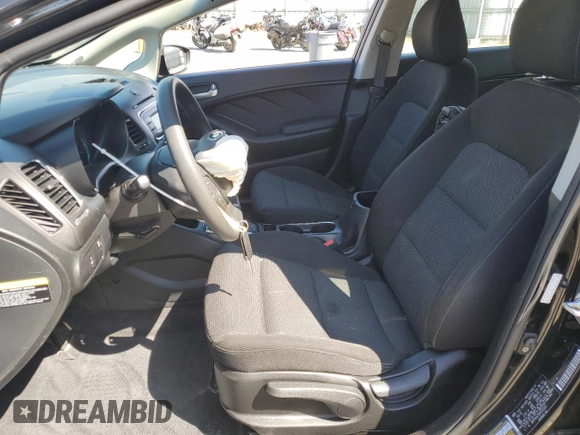 2017 Kia Forte LX with VIN 3KPFK4A70HE055901, listed as a Copart auction lot 54274885 with 159,185 mi miles and Salvage Title. Bid and sale history available at carsss.com. Image 7.