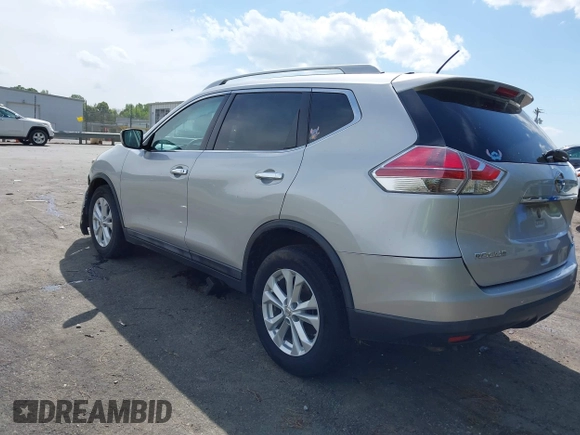 2014 Nissan Rogue SV with VIN 5N1AT2MTXEC838341, listed as a IAAI auction lot 42041538 with 177,311 mi miles and . Bid and sale history available at DreamBid. Image 3.