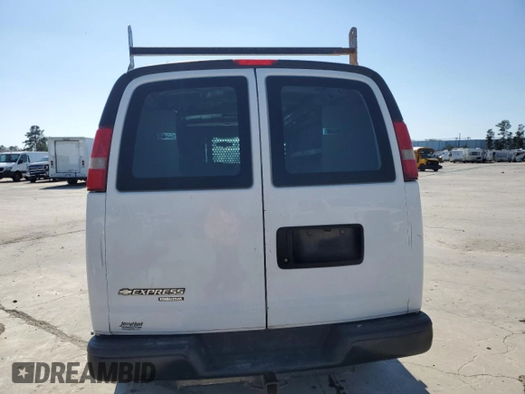 2016 Chevrolet Express Cargo with VIN 1GCWGAFF8G1131656, listed as a Copart auction lot 51832595 with 288,903 mi miles and Salvage title. Bid and sale history available at DreamBid. Image 6.