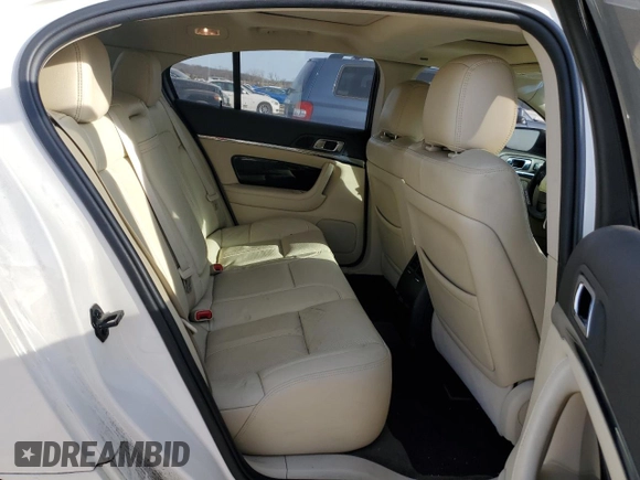 2013 Lincoln MKS EcoBoost with VIN 1LNHL9FT5DG610582, listed as a Copart auction lot 47366435 with 145,038 mi miles and Salvage title. Bid and sale history available at DreamBid. Image 10.