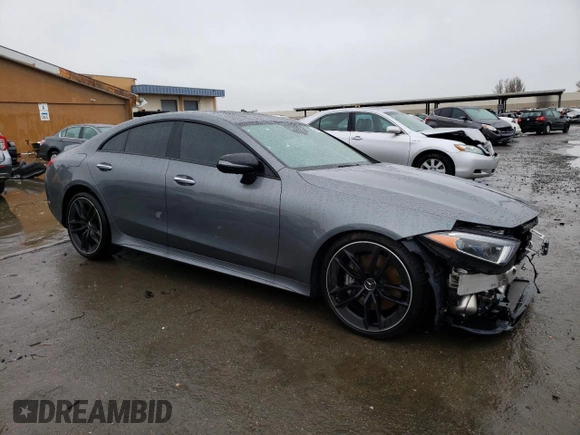 2021 Mercedes-Benz CLS with VIN W1K2J6BB5MA094177, listed as a Copart auction lot 69796212 with 15,423 mi miles. Bid and sale history available at carsss.com. Image 4.
