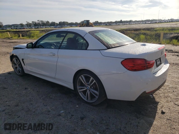 2016 BMW 4 Series 435i with VIN WBA3T3C5XG5A42251, listed as a Copart auction lot 63172184 with 38,725 mi miles and Salvage title. Bid and sale history available at DreamBid. Image 2.