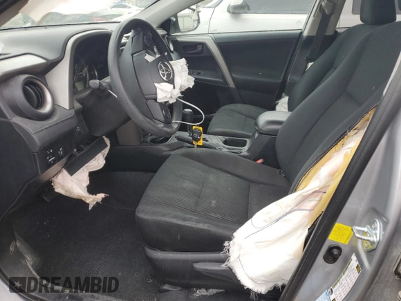 2016 Toyota RAV4 LE with VIN 2T3BFREV7GW460391, listed as a Copart auction lot 44985865 with 0 mi miles and Salvage Title. Bid and sale history available at carsss.com. Image 7.