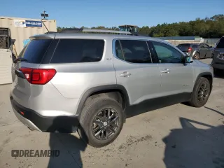 2017 GMC Acadia SLT with VIN 1GKKNMLAXHZ196823, listed as a Copart auction lot 75655254 with 57,257 mi miles and Salvage Title. Bid and sale history available at carsss.com. Image 3.
