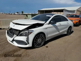 2018 Mercedes-Benz CLA 250 with VIN WDDSJ4GB5JN531600, listed as a Copart auction lot 61187985 with 75,303 mi miles and Clean title. Bid and sale history available at DreamBid. Image 1.