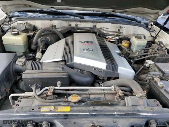 2001 Lexus LX 470 with VIN JTJHT00W013503264, listed as a Copart auction lot 86585084 with 308,384 mi miles and Salvage Title. Bid and sale history available at carsss.com. Image 12.
