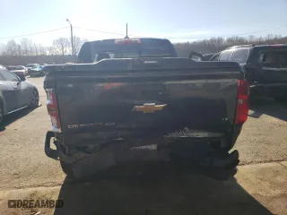 2019 Chevrolet Colorado 4WD LT with VIN 1GCGTCEN0K1121829, listed as a Copart auction lot 43394075 with 54,708 mi miles and Salvage Title. Bid and sale history available at carsss.com. Image 6.