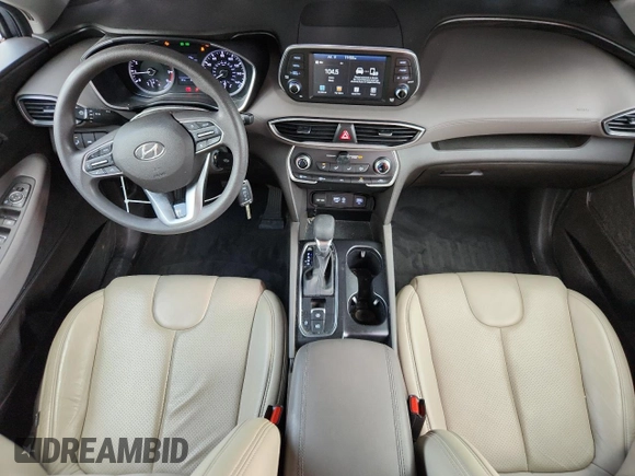 2019 Hyundai Santa Fe SE с VIN 5NMS23AD7KH134965, выставлен на аукционе Copart как лот 63212975 с пробегом 50 196 миль миль и Списание • Salvage title. История ставок и продаж доступна на DreamBid. Изображение 8.