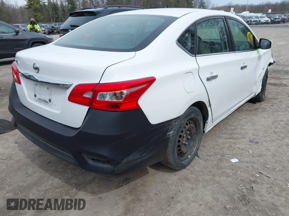 2019 Nissan Sentra SV with VIN 3N1AB7AP2KY346713, listed as a IAAI auction lot 41935437 with 89,575 mi miles and . Bid and sale history available at DreamBid. Image 4.