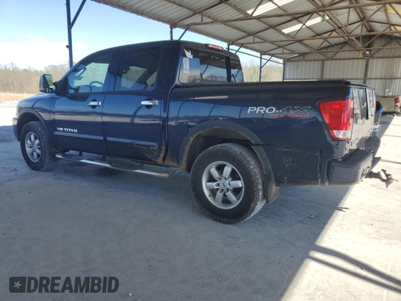 2010 Nissan Titan LE with VIN 1N6BA0EC2AN318776, listed as a Copart auction lot 46702485 with 111,149 mi miles and Salvage Title. Bid and sale history available at carsss.com. Image 2.