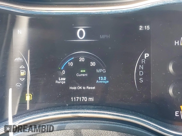 2014 Jeep Grand Cherokee Limited with VIN 1C4RJFBG4EC364039, listed as a IAAI auction lot 41745634 with 117,170 mi miles. Bid and sale history available at carsss.com. Image 7.