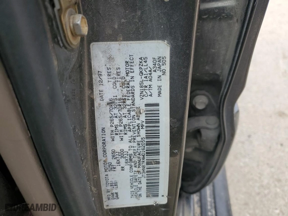 1998 Toyota 4Runner Limited with VIN JT3HN87R4W0162055, listed as a Copart auction lot 49394295 with 262,876 mi miles and Salvage Title. Bid and sale history available at carsss.com. Image 14.