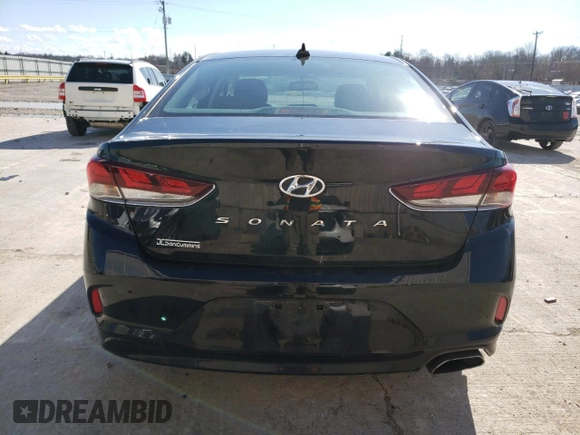 2018 Hyundai Sonata Sport with VIN 5NPE34AF8JH719346, listed as a Copart auction lot 44283954 with 62,946 mi miles and Non Repairable. Bid and sale history available at carsss.com. Image 6.