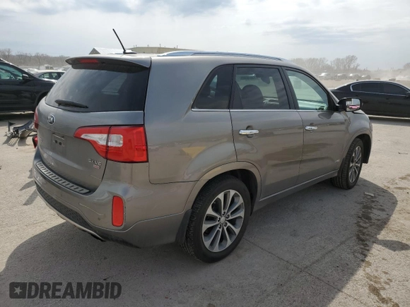 2015 Kia Sorento SX with VIN 5XYKWDA75FG560318, listed as a Copart auction lot 51076595 with 79,899 mi miles and Salvage Title. Bid and sale history available at carsss.com. Image 3.
