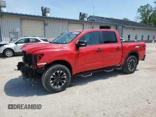 2020 Nissan Titan SL z VIN 1N6AA1ED8LN509339, wystawiony jako Copart lot #54925325 z przebiegiem 88 310 mil mil oraz Szkody całkowita. Historia ofert i sprzedaży dostępna na DreamBid. Obrazek 1.
