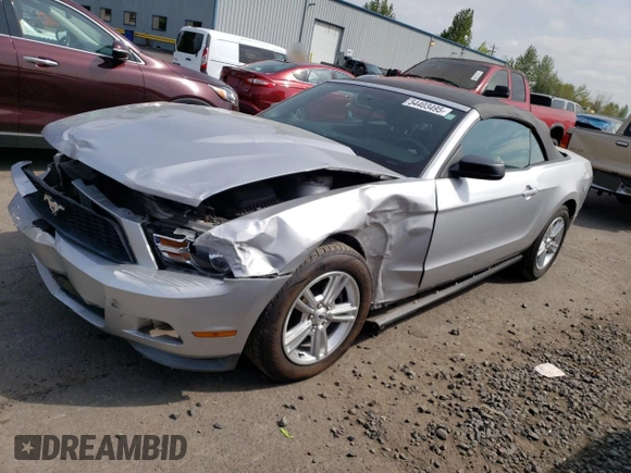 2012 Ford Mustang V6 with VIN 1ZVBP8EM2C5232635, listed as a Copart auction lot 54403495 with 69,880 mi miles and Salvage title. Bid and sale history available at DreamBid. Image 1.