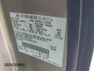 2004 Ford F-150 XL с VIN 1FTPX12514NB74239, выставлен на аукционе IAAI как лот 40883919 с пробегом 202 880 миль миль и . История ставок и продаж доступна на DreamBid. Изображение 9.