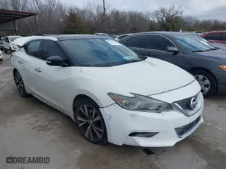 2018 Nissan Maxima SL with VIN 1N4AA6AP8JC363670, listed as a IAAI auction lot 41153398 with 170,160 mi miles. Bid and sale history available at carsss.com. Image 1.