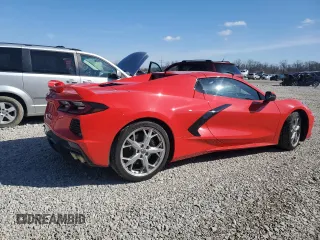 2023 Chevrolet Corvette 3LT with VIN 1G1YC3D41P5121618, listed as a Copart auction lot 47589365 with 11,351 mi miles and Salvage title. Bid and sale history available at DreamBid. Image 3.