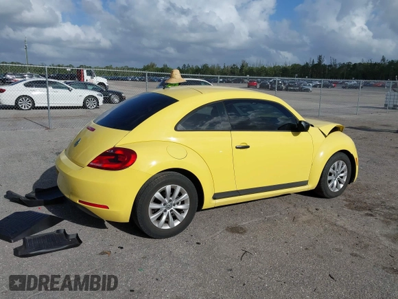 2015 Volkswagen Beetle Fleet Edition with VIN 3VWF17AT6FM641987, listed as a IAAI auction lot 41964021 with 87,818 mi miles and . Bid and sale history available at DreamBid. Image 4.