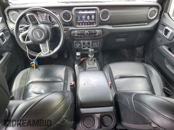 2020 Jeep Gladiator Overland with VIN 1C6HJTFG0LL217127, listed as a Copart auction lot 55660745 with 43,528 mi miles and Clean title. Bid and sale history available at DreamBid. Image 8.