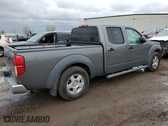 2008 Nissan Frontier LE with VIN 1N6AD09W58C411210, listed as a Copart auction lot 56664755 with 286,386 mi miles and Salvage title. Bid and sale history available at DreamBid. Image 3.