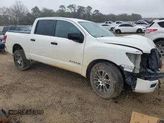 2022 Nissan Titan SV with VIN 1N6AA1EE4NN104381, listed as a Copart auction lot 48473665 with Not provided miles and Non repairable. Bid and sale history available at DreamBid. Image 4.