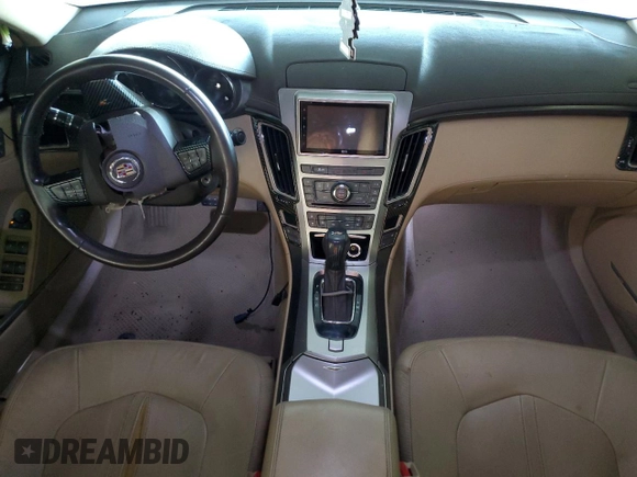 2011 Cadillac CTS Performance with VIN 1G6DJ5EY8B0158893, listed as a Copart auction lot 74089484 with 124,439 mi miles and Salvage Title. Bid and sale history available at carsss.com. Image 8.