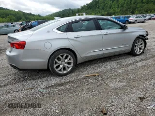 2020 Chevrolet Impala Premier with VIN 2G1105S33L9105854, listed as a Copart auction lot 57932885 with 85,434 mi miles and Salvage title. Bid and sale history available at DreamBid. Image 3.