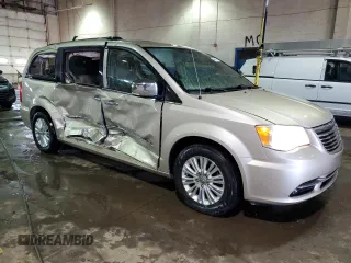 2013 Chrysler Town & Country Limited with VIN 2C4RC1GG0DR695275, listed as a Copart auction lot 49401005 with 182,802 mi miles and Clean Title. Bid and sale history available at carsss.com. Image 4.