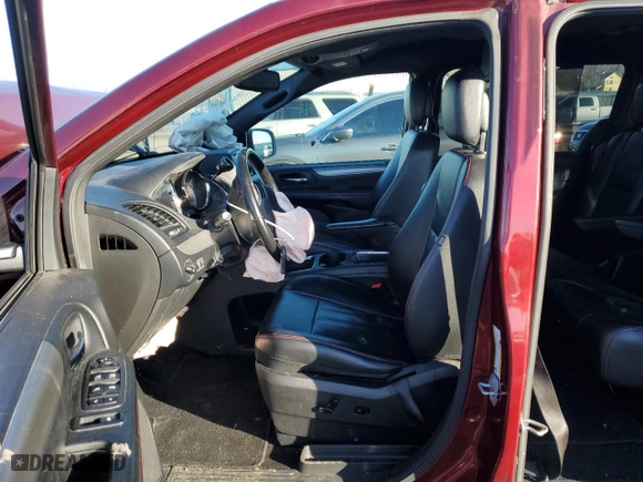 2019 Dodge Grand Caravan GT with VIN 2C4RDGEG9KR679723, listed as a Copart auction lot 49521335 with 132,101 mi miles and Salvage Title. Bid and sale history available at carsss.com. Image 7.