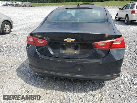 2017 Chevrolet Malibu LS with VIN 1G1ZB5ST4HF143914, listed as a Copart auction lot 54863905 with 105,105 mi miles and Salvage Title. Bid and sale history available at DreamBid. Image 6.