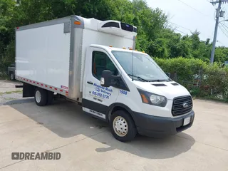 2019 Ford Transit with VIN 1FDBF8ZM3KKB46858, listed as a IAAI auction lot 42494052 with 194,694 mi miles and . Bid and sale history available at DreamBid. Image 1.