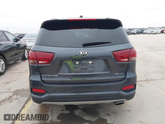 2020 Kia Sorento EX V6 with VIN 5XYPH4A50LG666153, listed as a IAAI auction lot 41330806 with 70,819 mi miles. Bid and sale history available at carsss.com. Image 16.