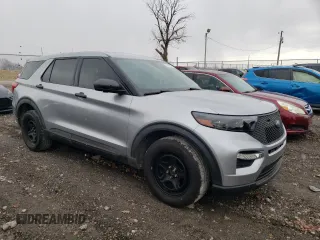 2021 Ford Police Interceptor Utility z VIN 1FM5K8AB8MGB24525, wystawiony jako Copart lot #84195304 z przebiegiem 49 447 mil mil oraz Szkody całkowita. Historia ofert i sprzedaży dostępna na DreamBid. Obrazek 4.