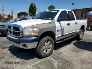 2006 Dodge 2500 SLT with VIN 3D7KS28C26G115495, listed as a Copart auction lot 63101975 with 218,167 mi miles and Clean title. Bid and sale history available at DreamBid. Image 1.