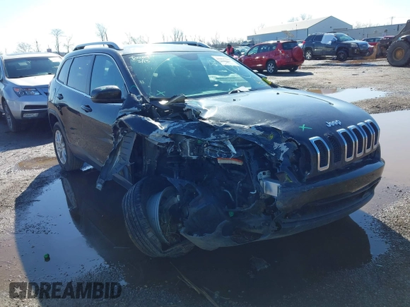2018 Jeep Cherokee Latitude Plus with VIN 1C4PJLLB1JD552353, listed as a IAAI auction lot 41857521 with 69,880 mi miles. Bid and sale history available at carsss.com. Image 1.