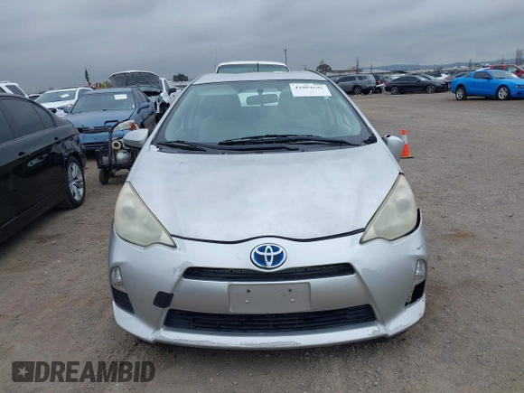 2013 Toyota Prius One with VIN JTDKDTB38D1552111, listed as a IAAI auction lot 41884696 with 151,987 mi miles. Bid and sale history available at carsss.com. Image 12.