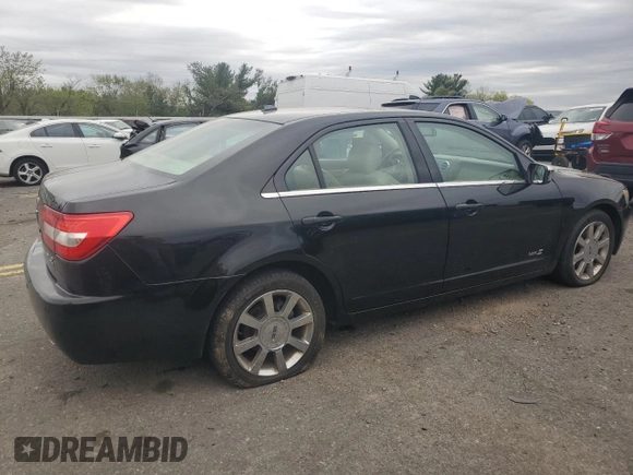 2008 Lincoln MKZ with VIN 3LNHM26T88R607985, listed as a Copart auction lot 52194065 with 146,509 mi miles and Salvage Title. Bid and sale history available at carsss.com. Image 3.