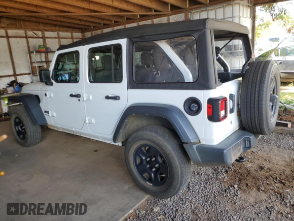 2023 Jeep Wrangler Sport с VIN 1C4HJXDG2PW701288, выставлен на аукционе Copart как лот 58585345 с пробегом 30 127 миль миль и Чистый • Clean title. История ставок и продаж доступна на DreamBid. Изображение 2.
