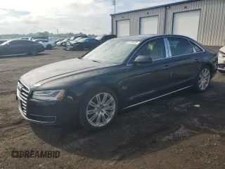2015 Audi A8 3.0T with VIN WAU3GAFD6FN036423, listed as a Copart auction lot 60436925 with 161,677 mi miles and Salvage title. Bid and sale history available at DreamBid. Image 1.
