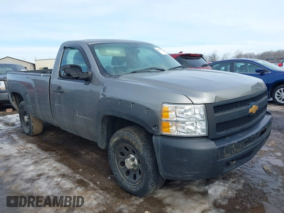 2012 Chevrolet Silverado 1500 Work Truck with VIN 1GCNKPE01CZ206798, listed as a IAAI auction lot 41653401 with 209,434 mi miles and . Bid and sale history available at DreamBid. Image 1.