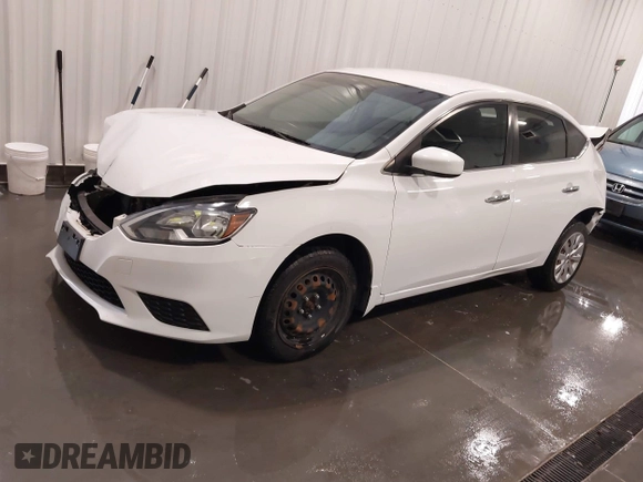 2017 Nissan Sentra SV with VIN 3N1AB7APXHY372520, listed as a IAAI auction lot 42051927 with 95,690 mi miles. Bid and sale history available at carsss.com. Image 19.