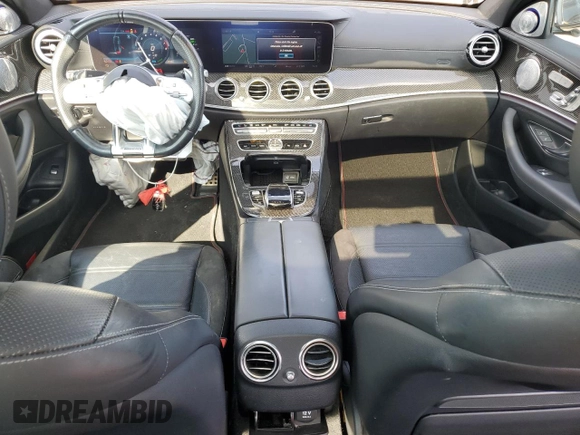 2019 Mercedes-Benz E 53 AMG with VIN WDDZF6BB1KA491463, listed as a Copart auction lot 65467095 with 112,886 mi miles and Salvage title. Bid and sale history available at DreamBid. Image 8.