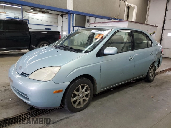 2003 Toyota Prius with VIN JT2BK18U930085921, listed as a Copart auction lot 82699814 with 0 mi miles and Salvage Title. Bid and sale history available at carsss.com. Image 1.