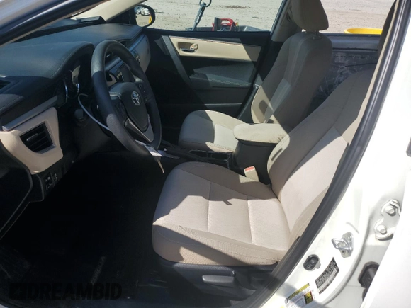 2016 Toyota Corolla L with VIN 2T1BURHEXGC526217, listed as a Copart auction lot 52849495 with 191,111 mi miles and Salvage Title. Bid and sale history available at DreamBid. Image 7.